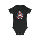 Cutie Catriot Combed Cotton Baby Bodysuit