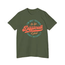 Difficult USA - Made Unisex Short - Sleeve Jersey T-Shirt