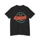 Difficult USA - Made Unisex Short - Sleeve Jersey T-Shirt