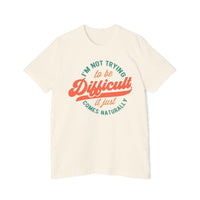 Difficult USA - Made Unisex Short - Sleeve Jersey T-Shirt