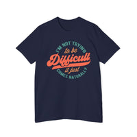 Difficult USA - Made Unisex Short - Sleeve Jersey T-Shirt