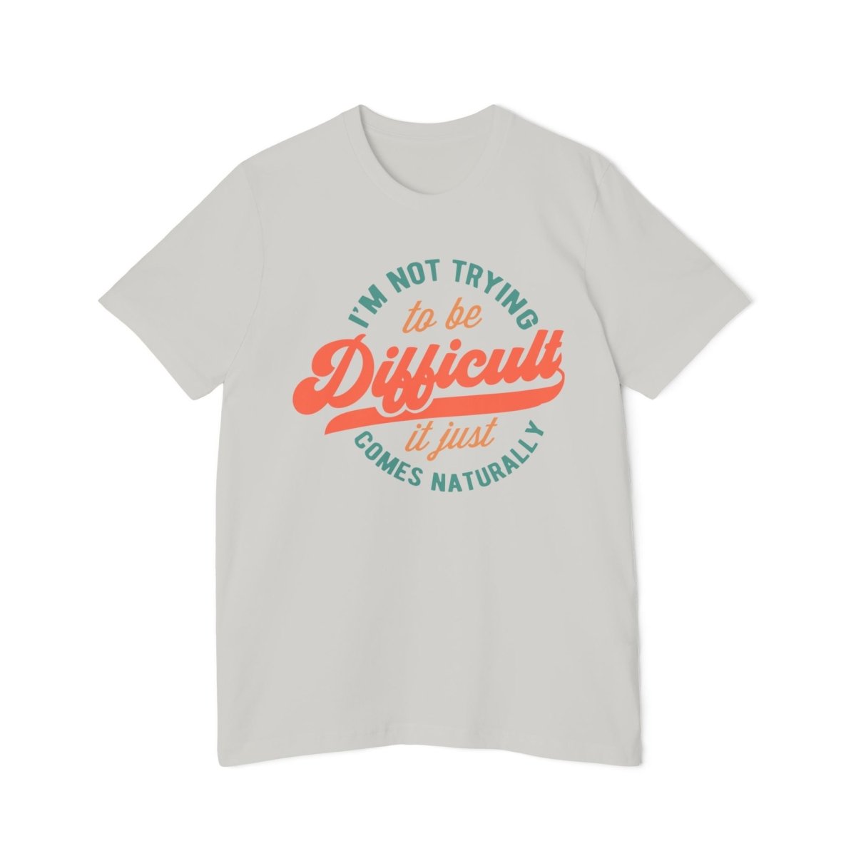 Difficult USA - Made Unisex Short - Sleeve Jersey T-Shirt