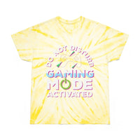 Do not Disturb Gaming Mode Activated Tie - Dye Tee, Cyclone