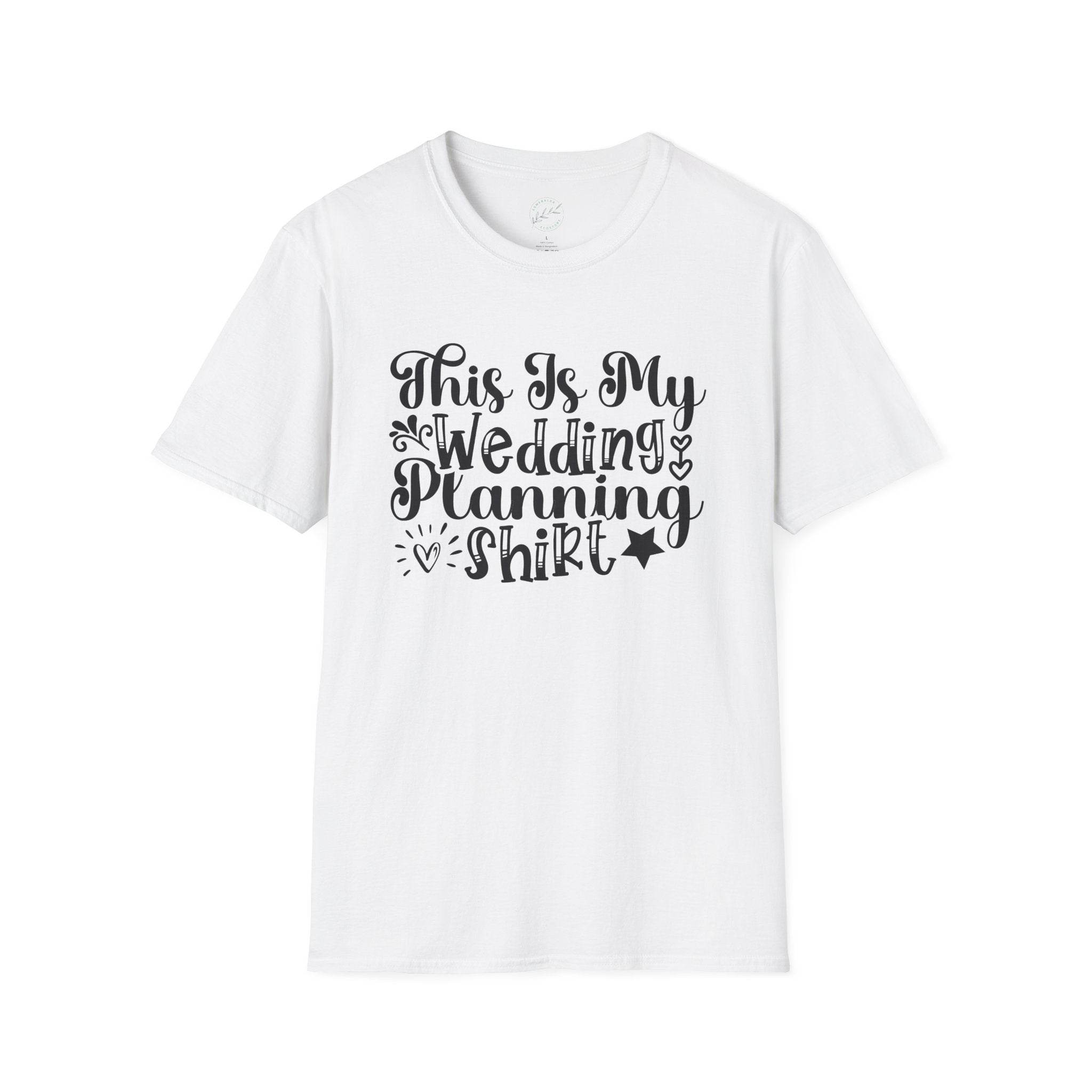 Wedding Planning Unisex Softstyle T-Shirt