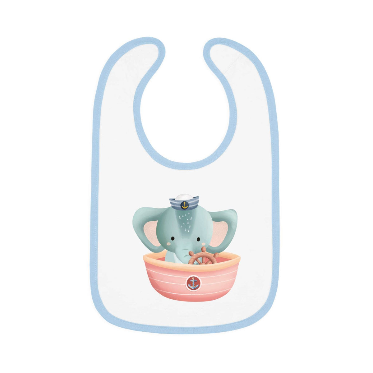 White/Light Blue / One size