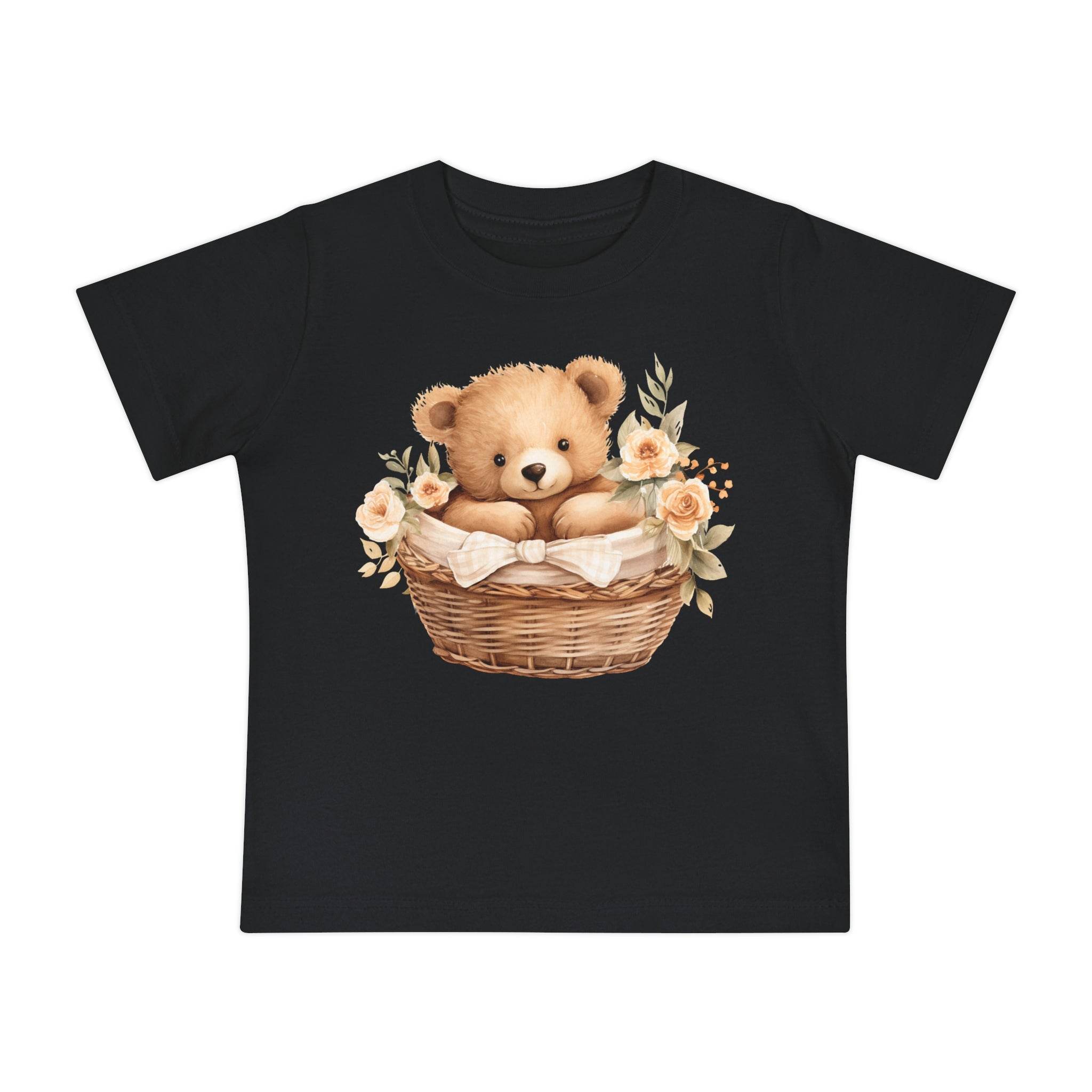 Adorable Teddy Bear Baby Short Sleeve T-Shirt