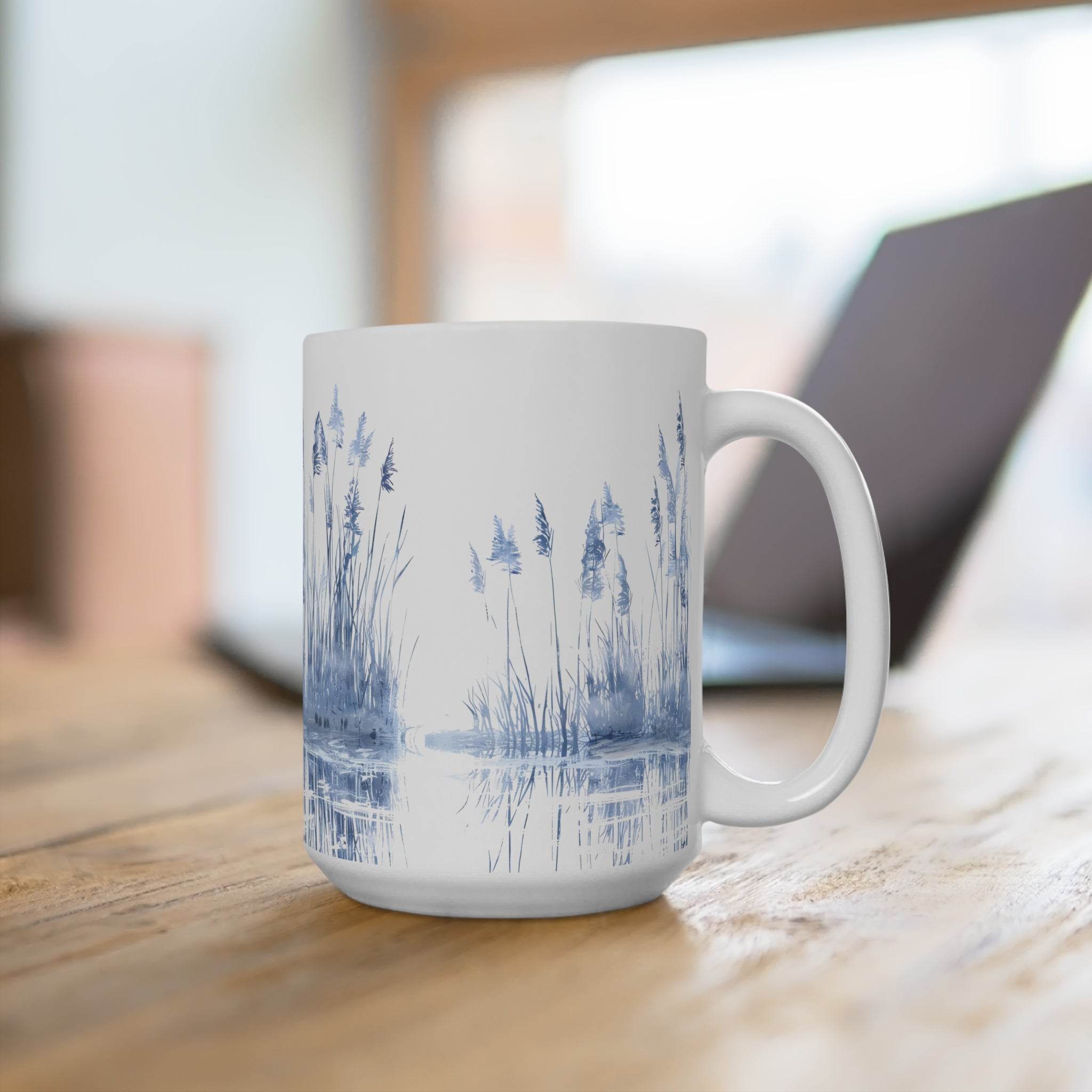 Blue Landscape Eco-Friendly Mug-15oz