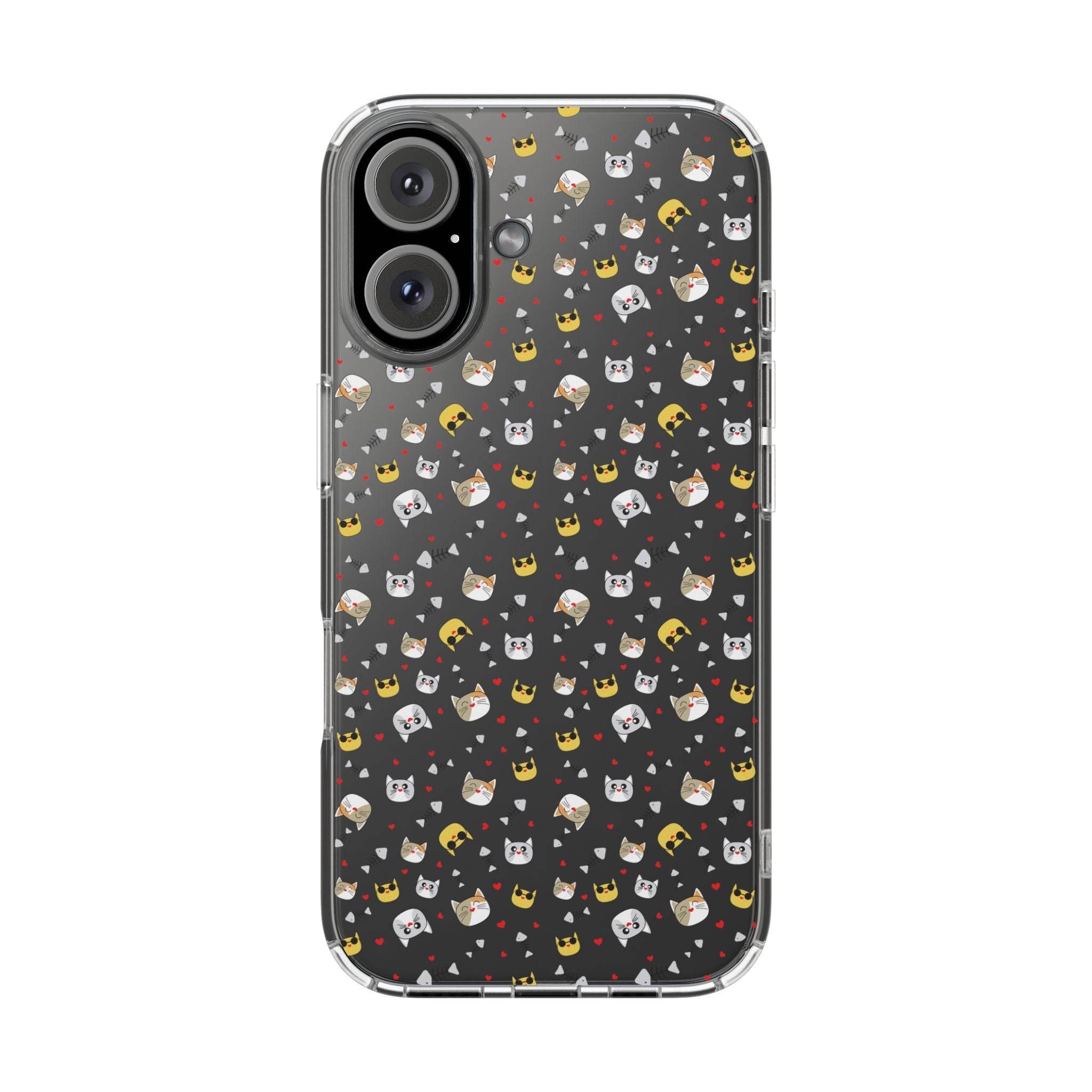 Cattitude Eco-Friendly Phone Clear Cases