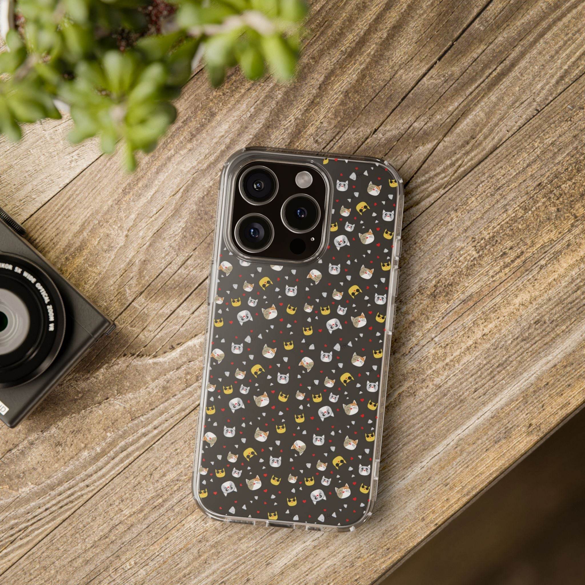 Cattitude Eco-Friendly Phone Clear Cases