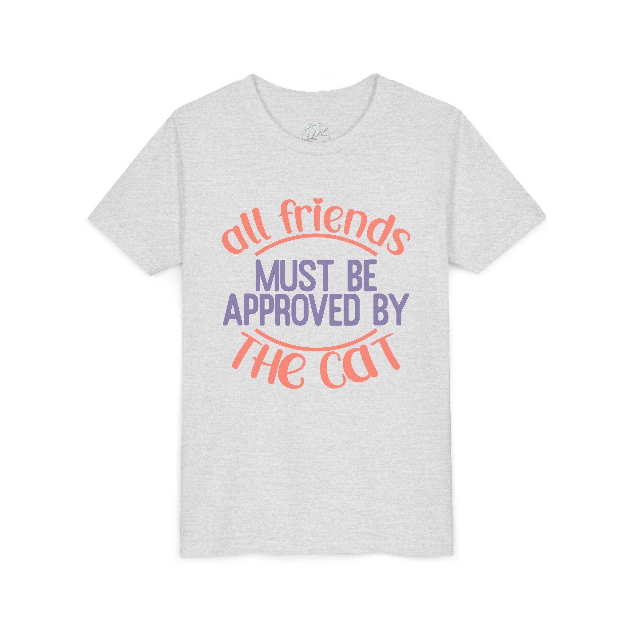 All Friends must be Approved by the Cat Youth Short Sleeve Tee