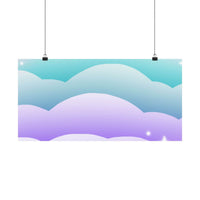Cloudscape Matte Horizontal Posters - Posters - Esmeralda Ecostore