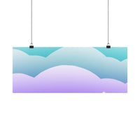 Cloudscape Matte Horizontal Posters - Posters - Esmeralda Ecostore
