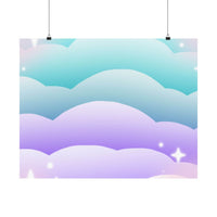 Cloudscape Matte Horizontal Posters - Posters - Esmeralda Ecostore