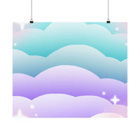 Cloudscape Matte Horizontal Posters - Posters - Esmeralda Ecostore