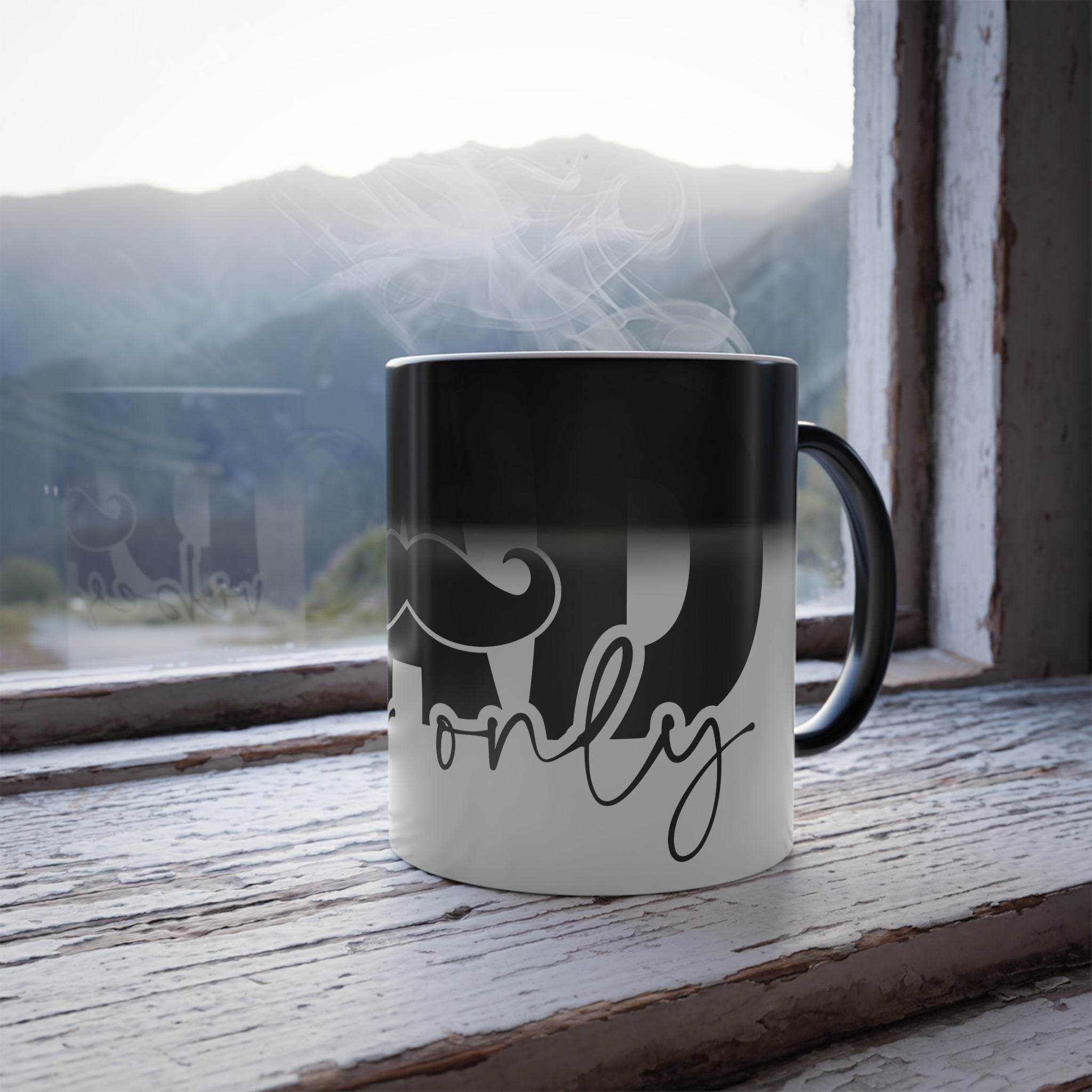 Dad Vibes Only Color Morphing Mug - 11oz
