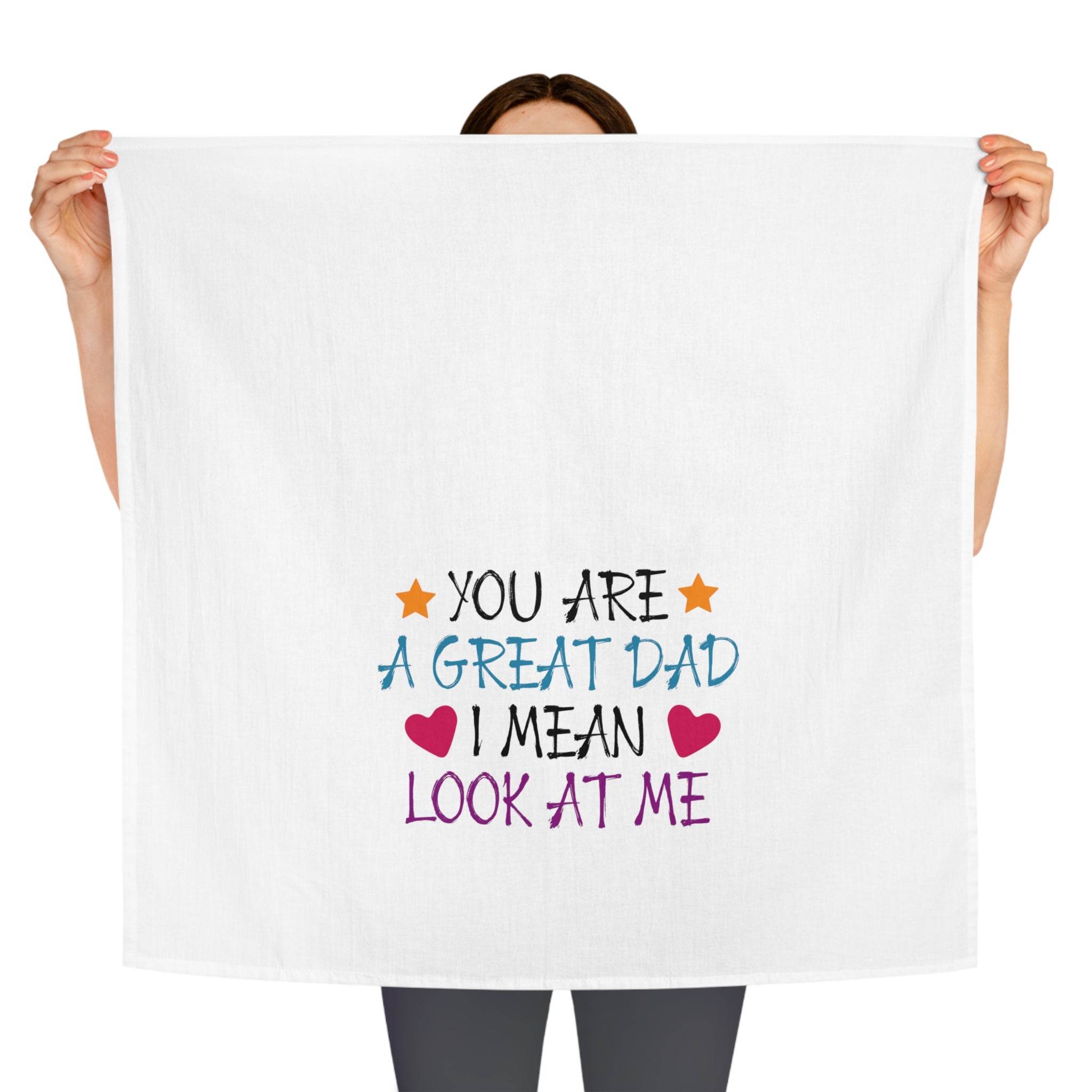 Great Dad Eco-Friendly Tea Towel