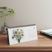 Floral Inspiration Desktop Calendar 2025 - Stationery Accessories - Esmeralda Ecostore