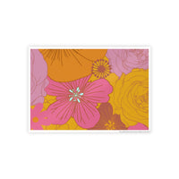 Flower Power Pop Gloss Posters - Posters - Esmeralda Ecostore