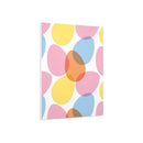 Printify home decor wall art on eco-friendly foam board with colorful overlapping oval shapes