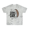 Printify eco-friendly game day t-shirt with football graphic and it’s game day y’all text