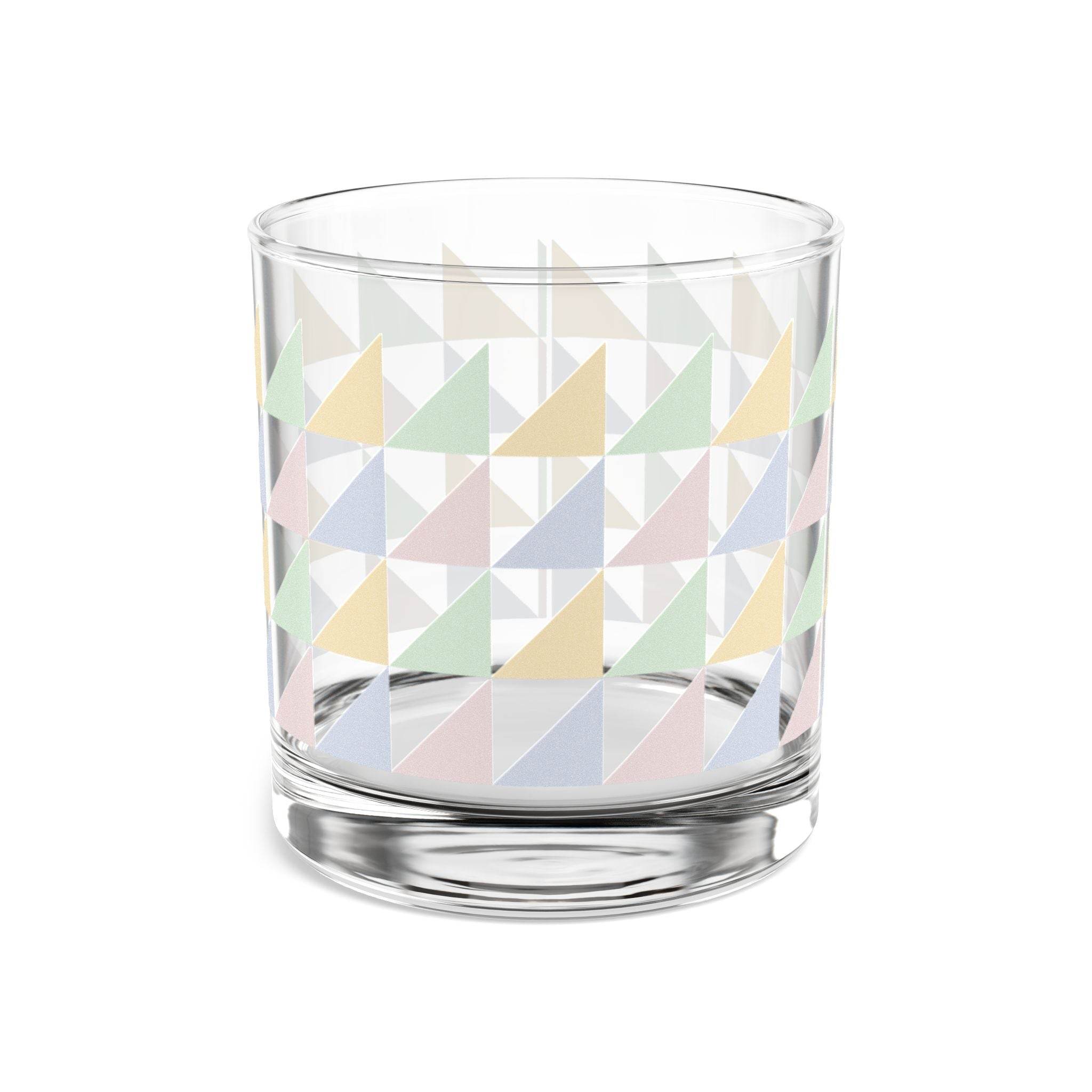Geometric Eco-Friendly Rocks Glass