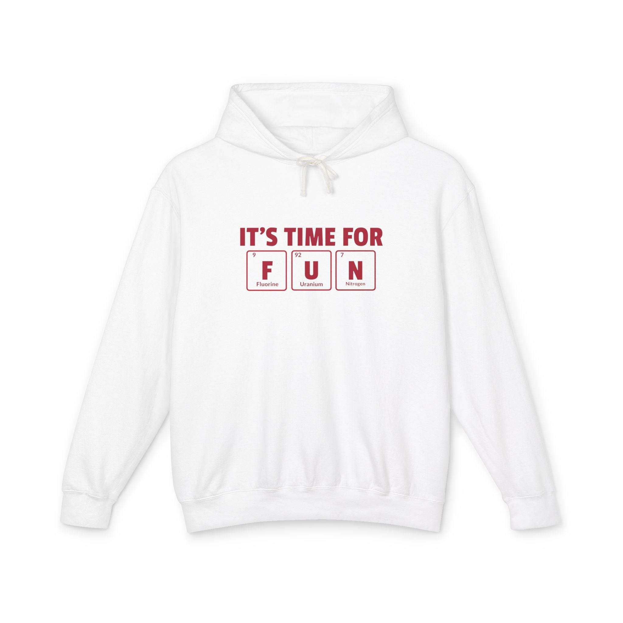 Fun Unisex Lightweight Hooded Sweatshirt