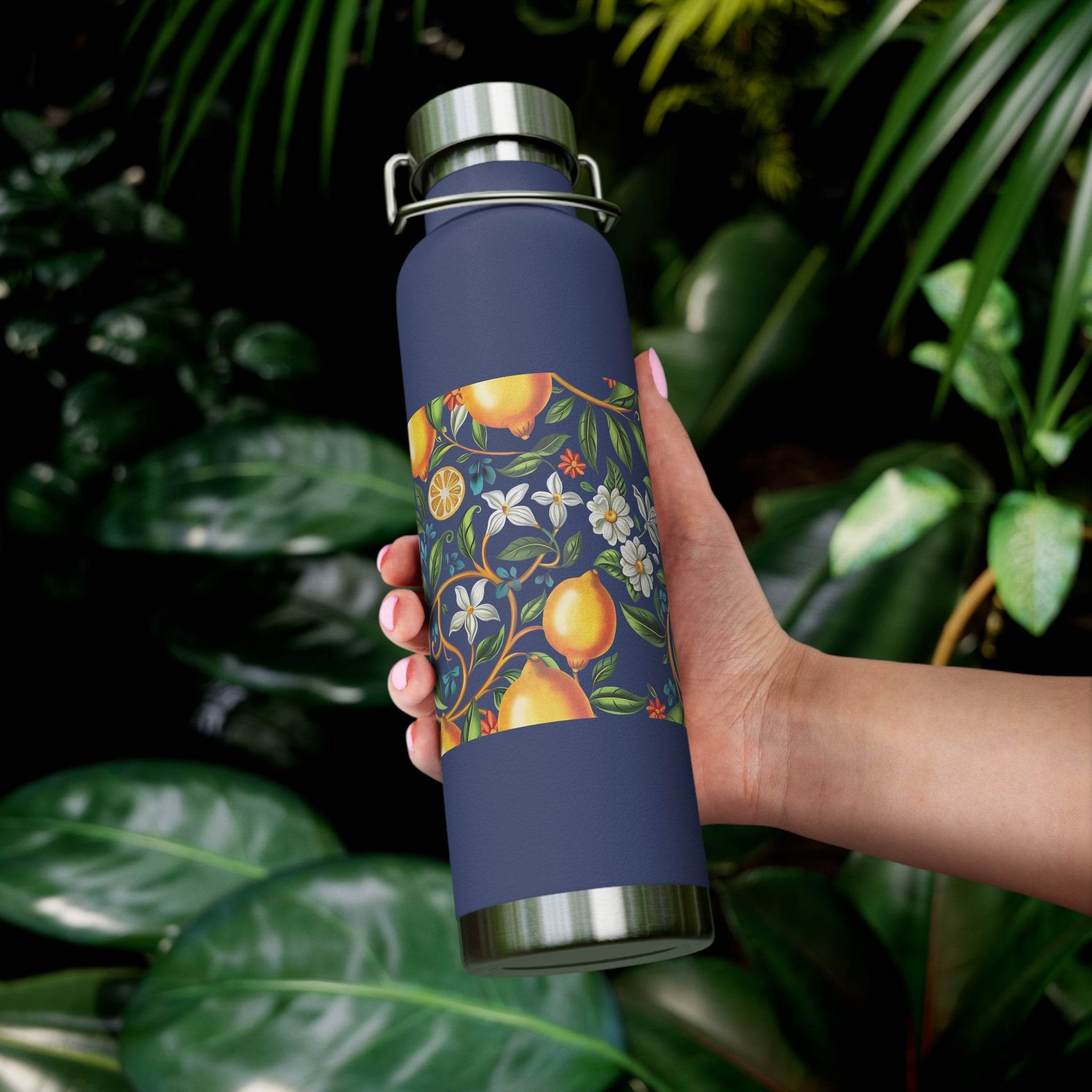 Citrus Bloom Copper Vacuum Insulated Bottle