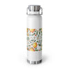 Citrus Bloom Copper Vacuum Insulated Bottle - Bottles & Tumblers - Esmeralda Ecostore