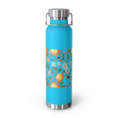 Citrus Bloom Copper Vacuum Insulated Bottle - Bottles & Tumblers - Esmeralda Ecostore