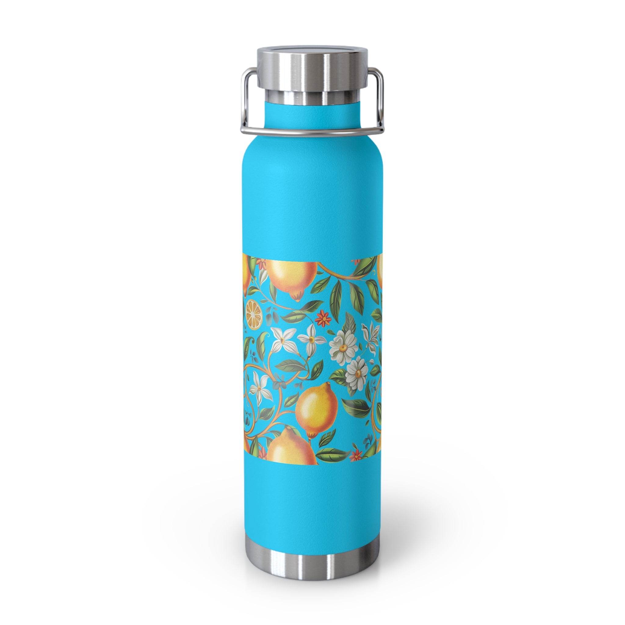 Citrus Bloom Copper Vacuum Insulated Bottle - Bottles & Tumblers - Esmeralda Ecostore