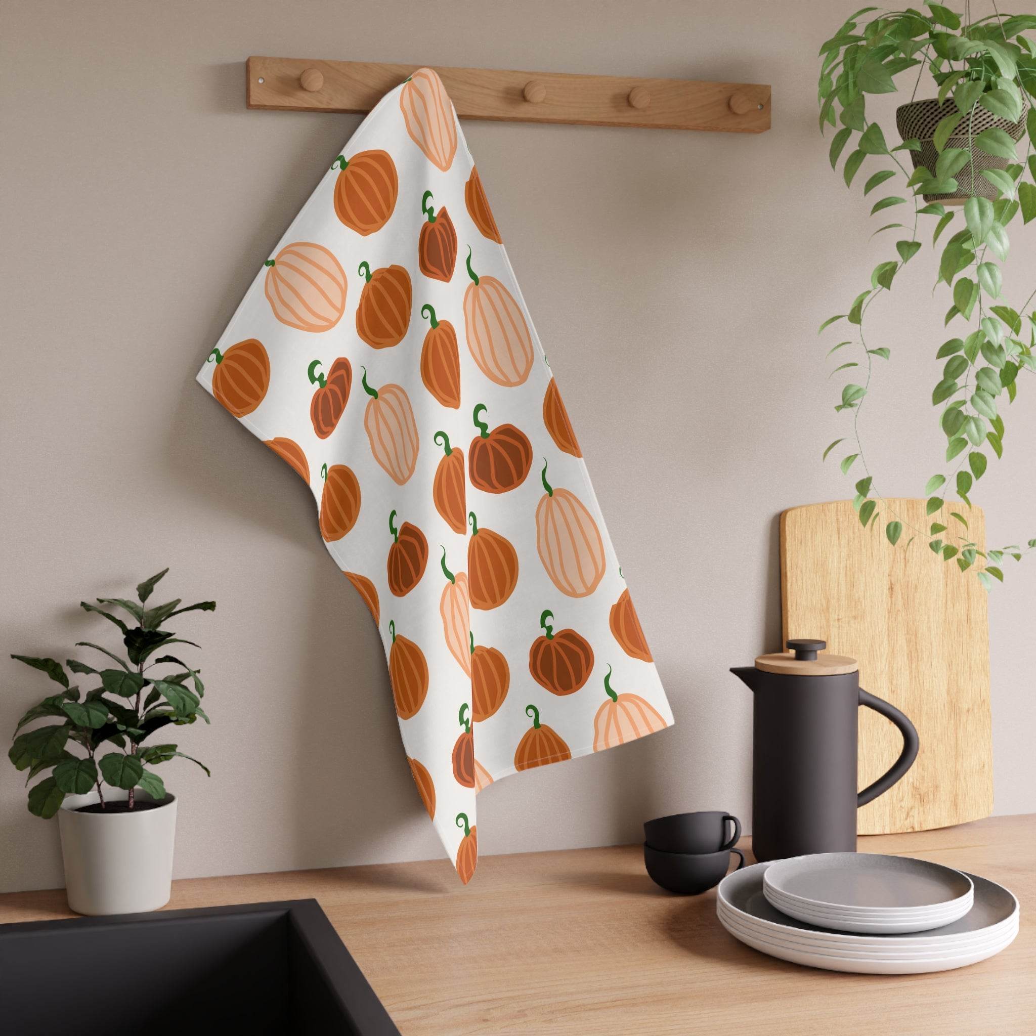 Pumpkin Parade Eco-Friendly Tea Towels