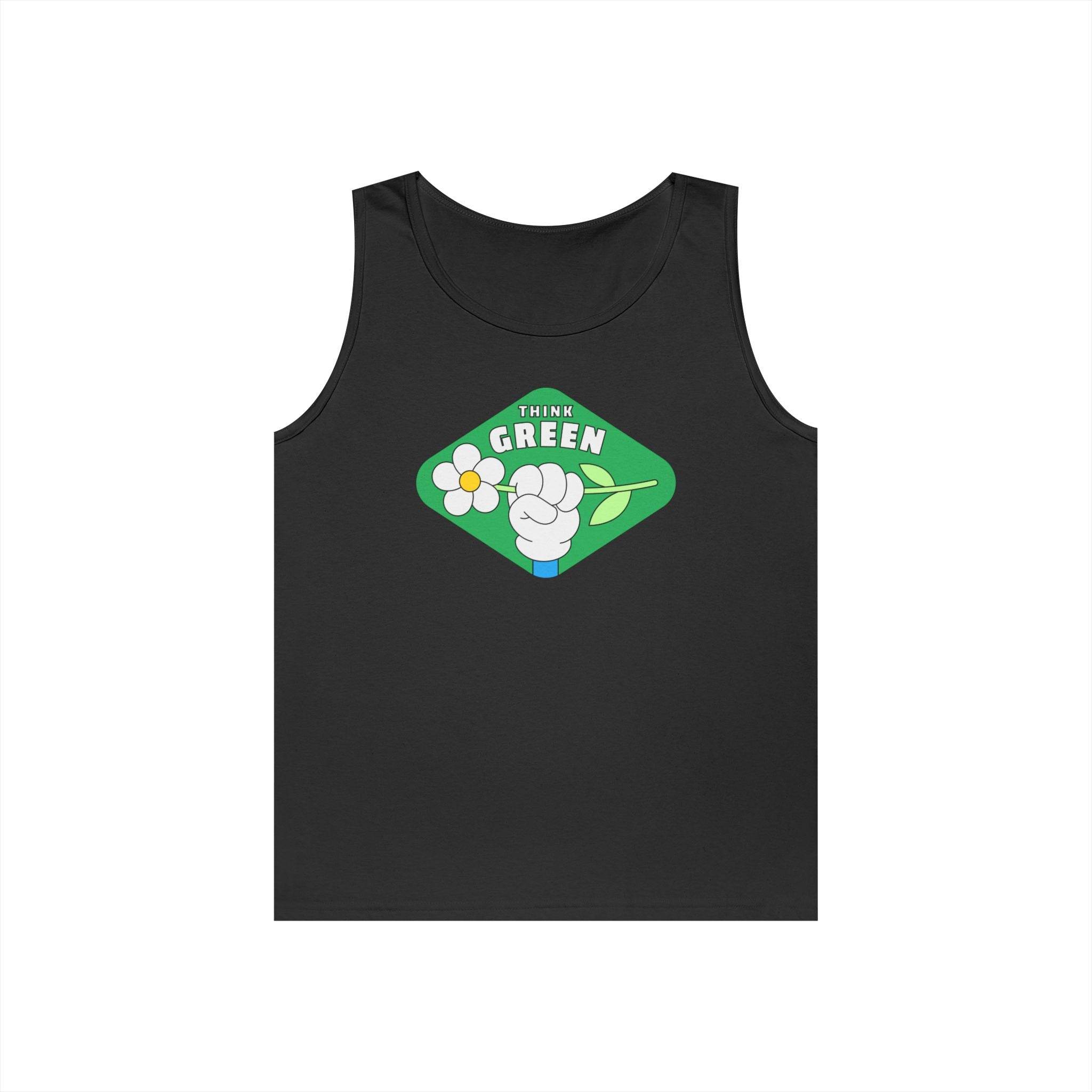 Think Green Unisex Heavy Cotton Tank Top