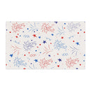 Colorful patterned eco-friendly tea towels made from sustainable materials for kitchen use