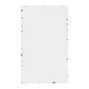Printify eco-friendly tea towels in white with subtle red and blue star accents for kitchen use