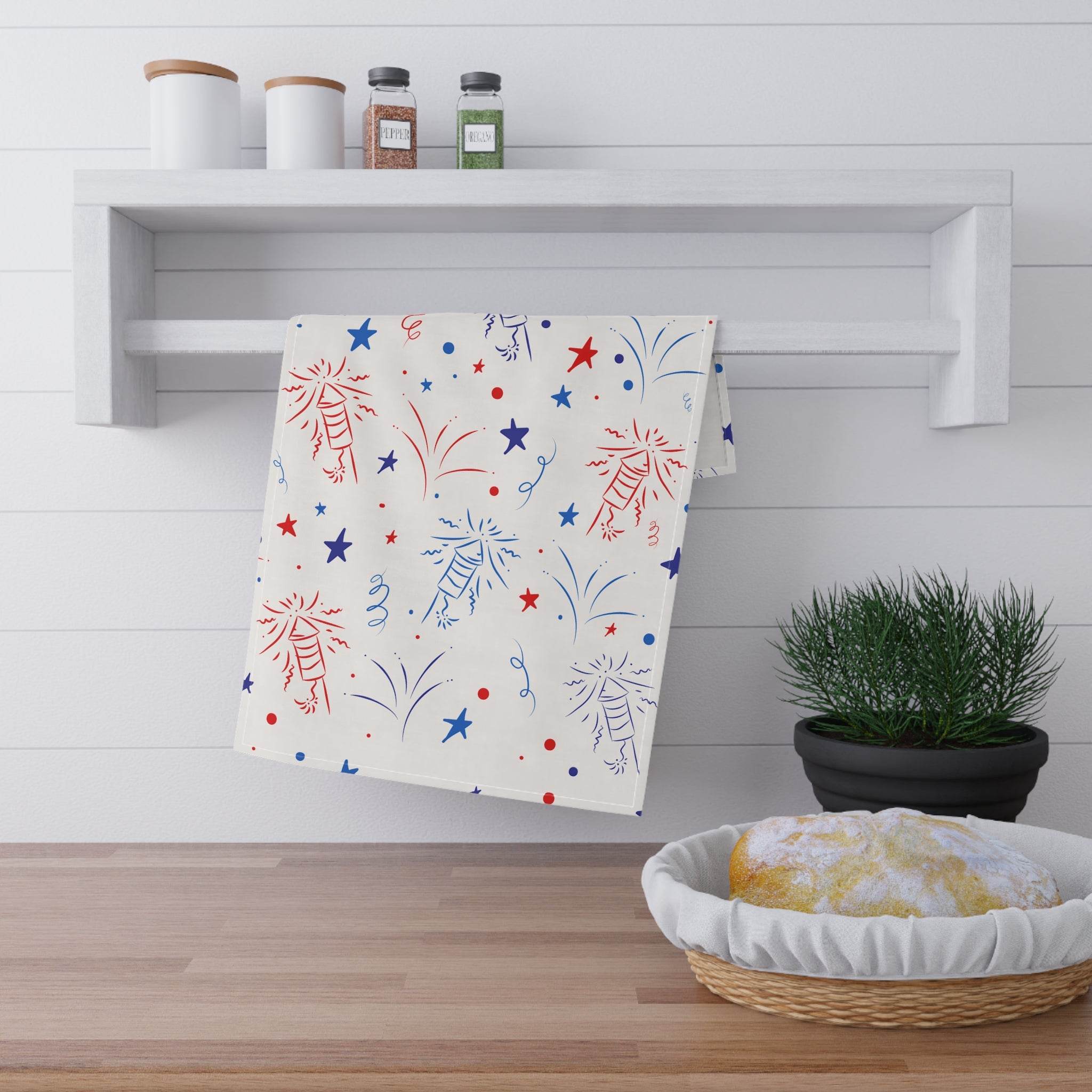 Firecracker Eco-Friendly Tea Towels