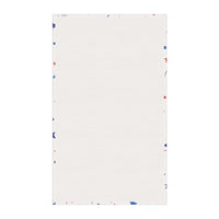 Eco-friendly tea towels with a colorful splatter design, perfect for kitchen use and sustainable living