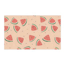 Printify eco-friendly tea towels with a playful watermelon slice pattern for kitchen accessories