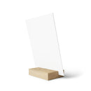 Minimalist wooden stand home decor piece perfect as an eco-friendly teacher of the year gift