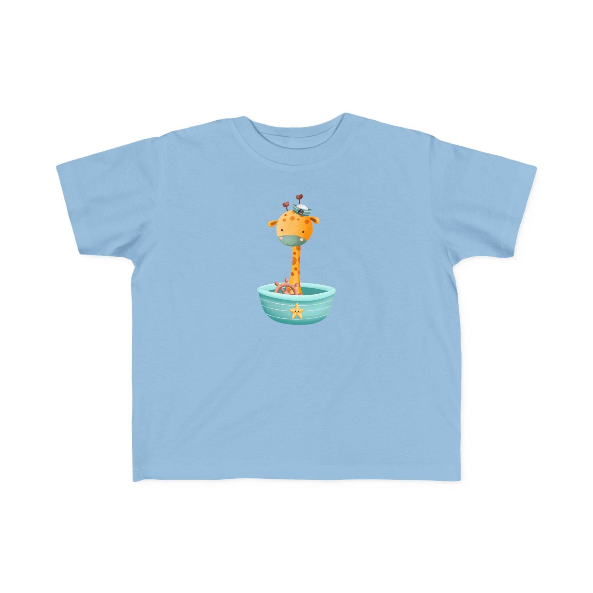 Splish Splash Giraffe Toddler's Fine Jersey Tee