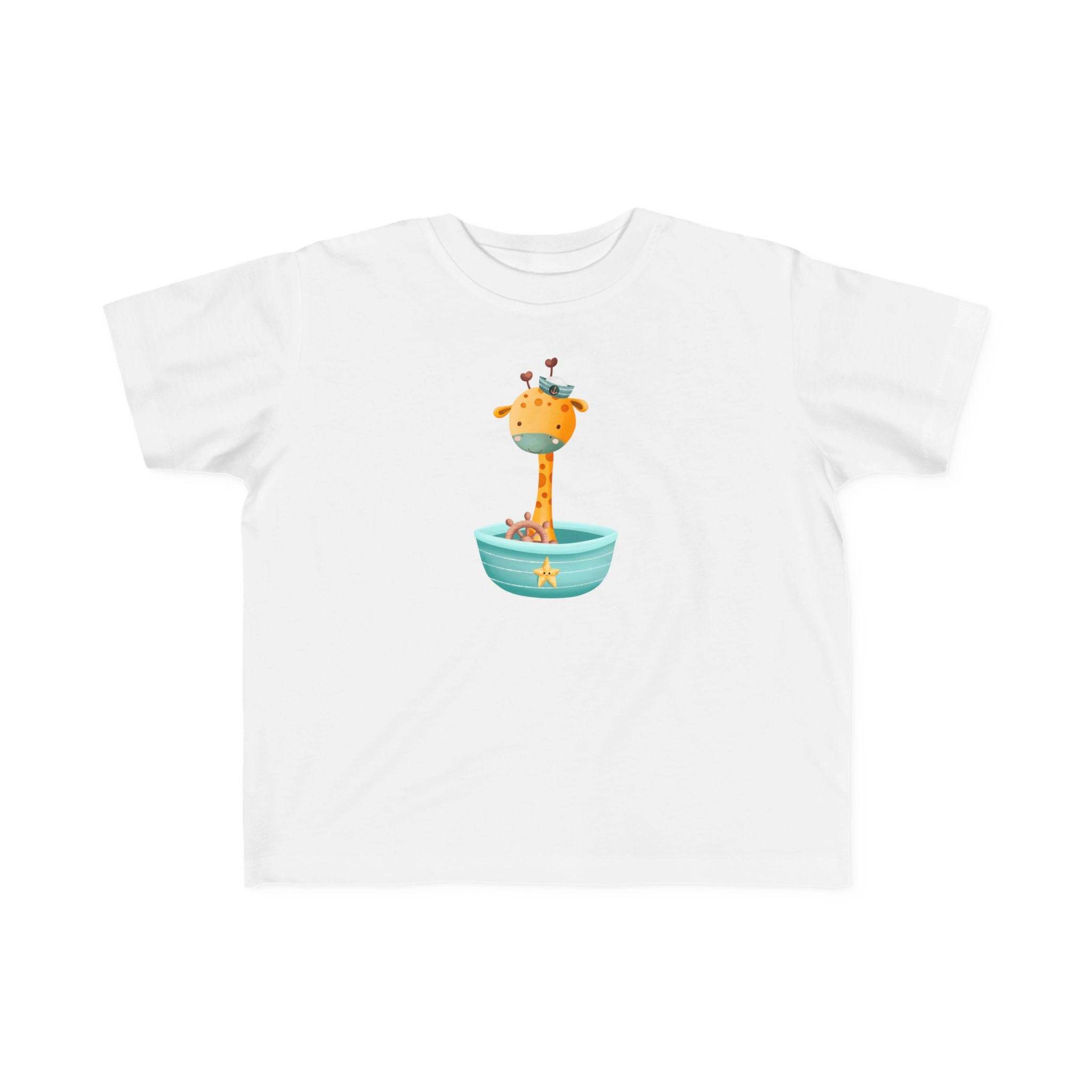 Splish Splash Giraffe Toddler's Fine Jersey Tee