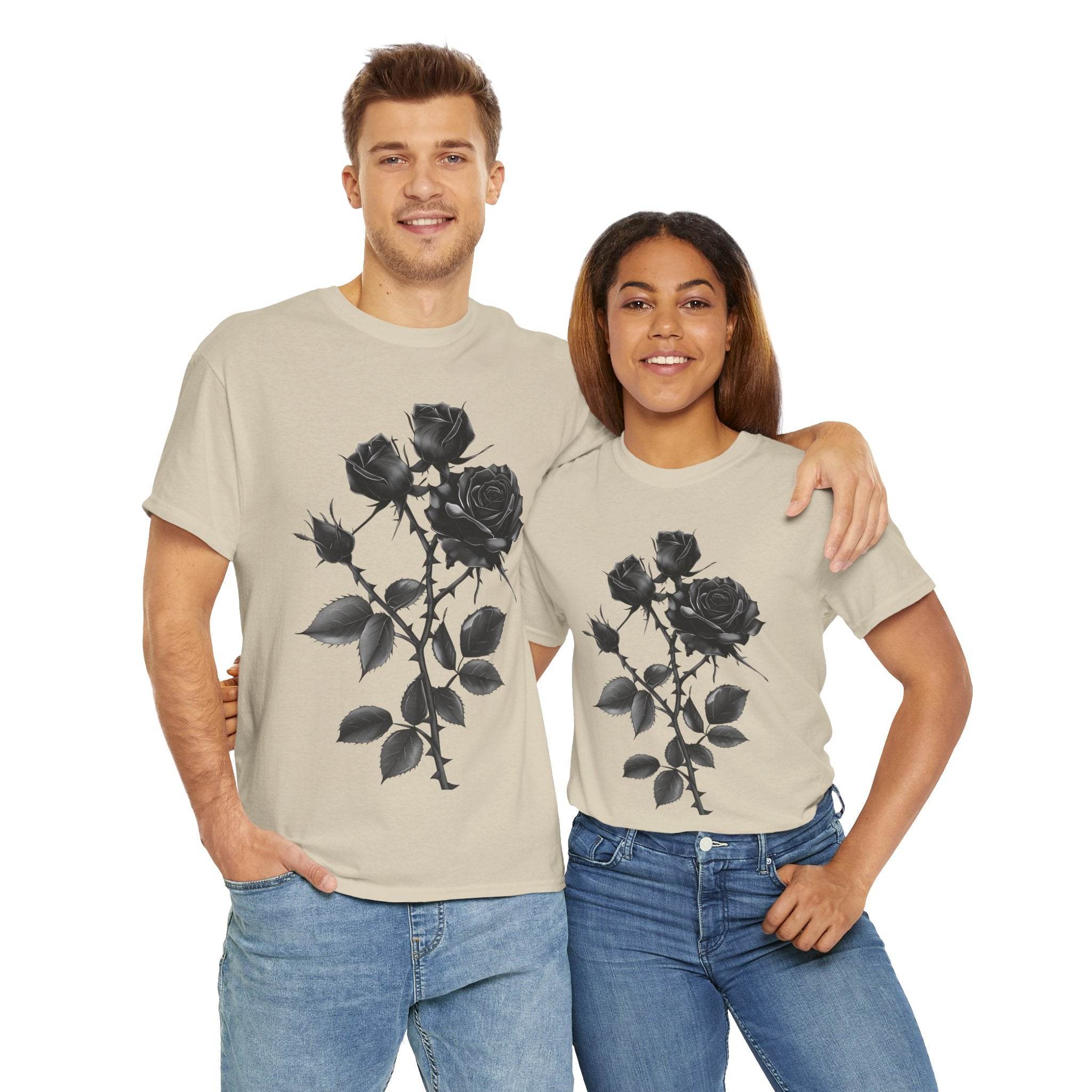 Eclipse Rose Unisex Heavy Cotton Tee