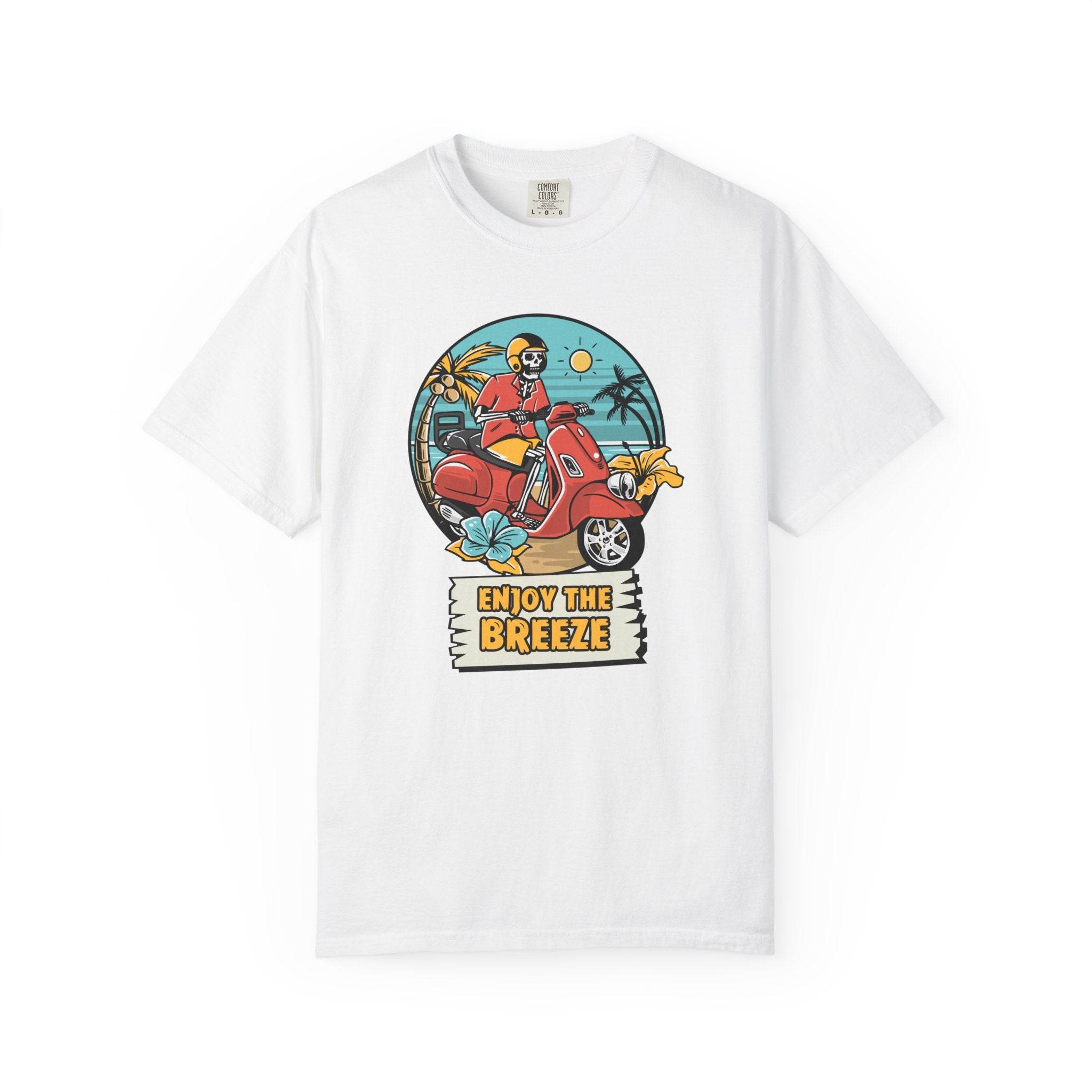 Enjoy The Breeze Unisex Garment-Dyed T-Shirt