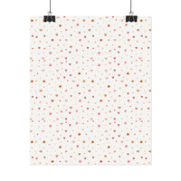 Heart Sparkle Textured Watercolor Matte Posters - Posters - Esmeralda Ecostore