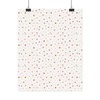 Heart Sparkle Textured Watercolor Matte Posters - Posters - Esmeralda Ecostore