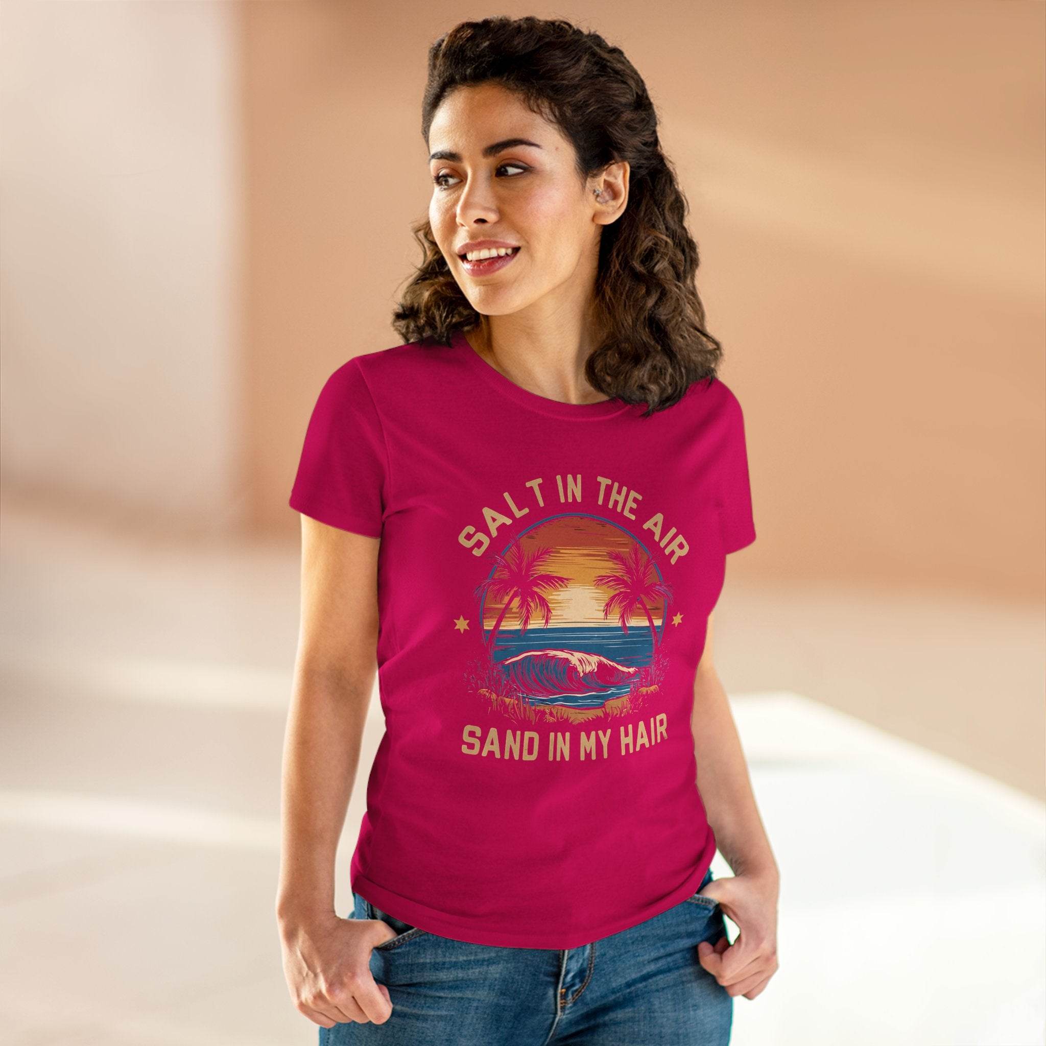 Salt & Sand Women's Midweight Cotton Tee