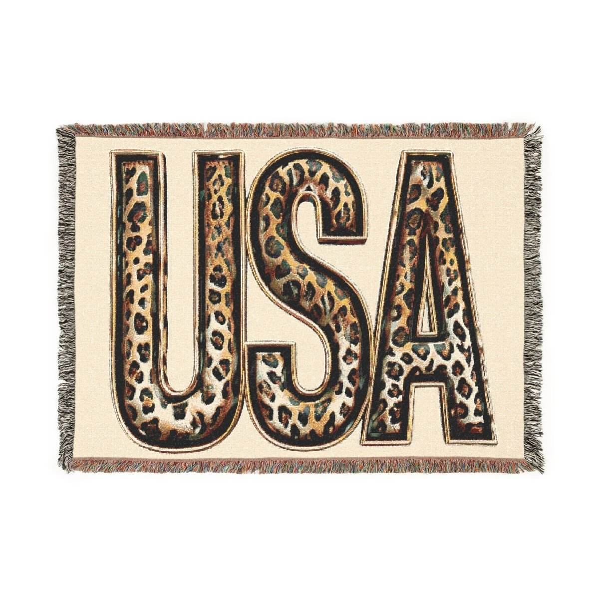 USA Eco-Friendly Woven Blanket