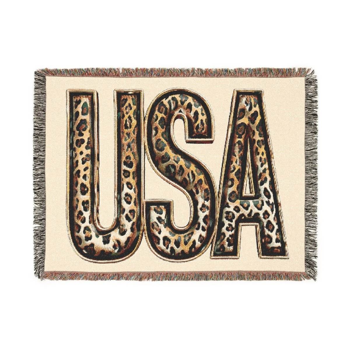 USA Eco-Friendly Woven Blanket