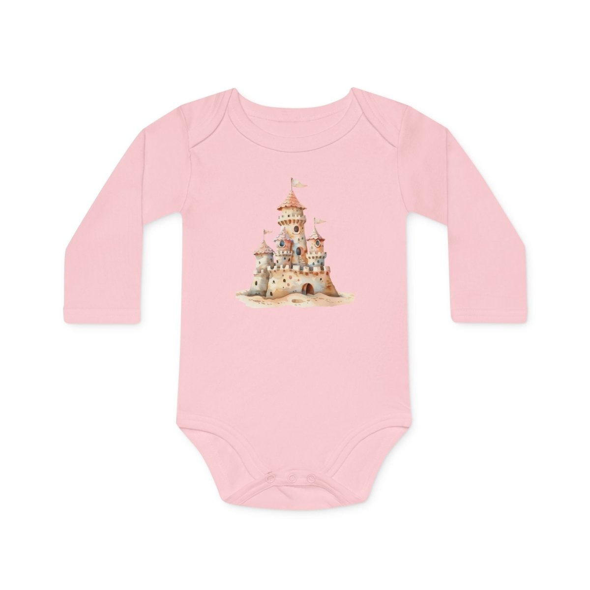 Enchanted Castle Baby Long - Sleeve Organic Bodysuit