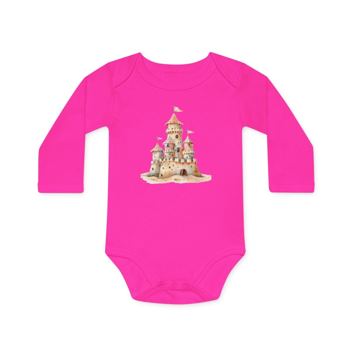 Enchanted Castle Baby Long - Sleeve Organic Bodysuit