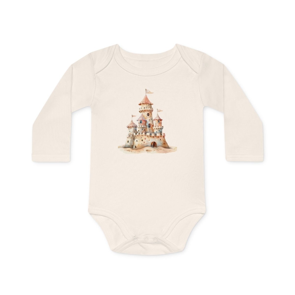 Enchanted Castle Baby Long-Sleeve Organic Bodysuit